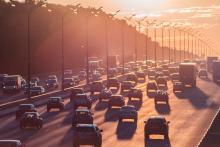 traffic on the highway