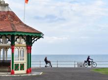 Cycling Along the Sea